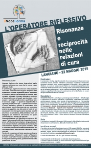 Locandina seminario Lanciano del 22 maggio 2015