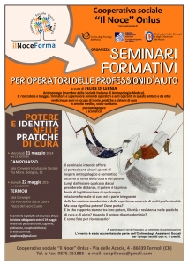 locandina seminari formativi del 21 e22 maggio 2014